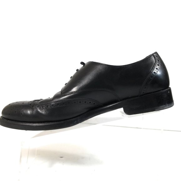 Salvatore Ferragamo Men Wingtip Dress Shoes 11 D - Picture 2 of 8
